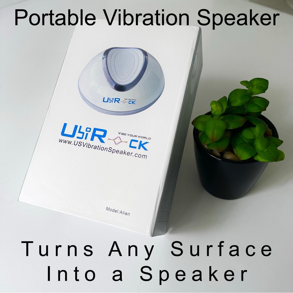 Rare Vibration Speaker : UbiRock  Model: Alien